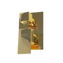 Смеситель для душа встраиваемый Webert Pegaso PE880601010, золото