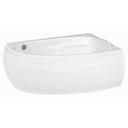 Ванна акриловая Cersanit Joanna 160x95 см, правая, белая, без каркаса и панели