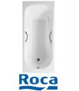 Чугунная ванна Roca Malibu 150x75 с отверстиями под ручки