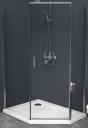 Душевой уголок BelBagno Uno 100x80 195-PH-1-100/80-C-Cr
