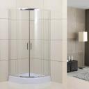 Душевой уголок BelBagno Uno 195 R 2 100 C Cr стекло прозрачное