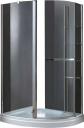Душевой уголок Cezares ELENA 119x87.6 см (ELENA-W-RH-1-120/90-C-Cr-L)