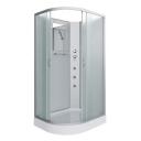 Душевая кабина Niagara Classic 120х80 хром правая стекло матовое с гидромассажем