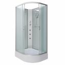 Душевая кабина Niagara Classic NG-33394-14LBKG 130х90 см, без крыши, с гидромассажем