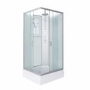 Душевая кабина Niagara Classic 90х70 без крыши профиль хром стекло матовое