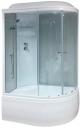 Душевая кабина Royal Bath BK левая стекло матовое/прозрачное 120x80см RB8120BK4-MT-L