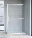Душевой уголок Vincea Slim Soft 140x100 VSR-1SS1014CL хром