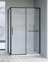 Душевой уголок Vincea Slim Soft 120x90 VSR-1SS9012CLB черный