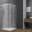 Душевой уголок Vincea Soft VSS-3SO100CL 100x100, профиль хром, стекло прозрачное