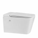Унитаз подвесной Abber Rechteck с сиденьем дюропласт микролифт с импульсным смывом (AC1202P)