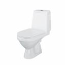 Унитаз-компакт Damixa Origin Evo 2 с горизонтальным выпуском с сиденьем дюропласт микролифт белый (788607SC)