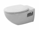 Унитаз подвесной с сиденьем Duravit Duraplus Colomba 2547090000 + 0064190096 белый