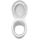 Унитаз-компакт Оскольская керамика Дачный с вертикальным выпуском белый