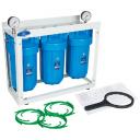 Фильтр из 3-х корпусов 10 ВВ Aquafilter HHBB10B, 565