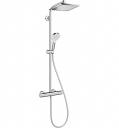 Душевая стойка с термостатом Hansgrohe Crometta E 240 Showerpipe 27271000