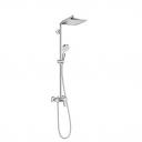 Душевая система Hansgrohe Crometta E 240 1jet Showerpipe 27284000