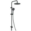 Душевой гарнитур Lemark без смесителя, c верхней лейкой, черный (LM8809BL)