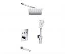 A171919 Встраиваемый комлплект для ванны с верхней душевой насадкой, лейкой и изливом