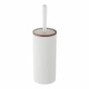 Ершик для унитаза Fixsen White Boom напольный пластик белый (Fx-412-5)