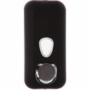 Пластиковый диспенсер для мыла Пластиковый черный диспенсер для мыла Nofer Black 500 мл 03011.N