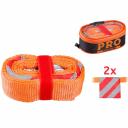 Буксировочные тросы Трос буксировочный с крюками Pro Startul PRO-9043, 3.5т, 4м, с флажками