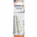 S-UF - универсальный фасадный анкер с шурупом для сквозного монтажа, предназначен для крепления строительных материалов и изделий к наружным и внутренним конструкциям зданий и сооружений различного назначения. Анкер S-UF состоит из полиамидной гильзы диаметром 10 мм и распорного стального элемента, изготовленного из углеродистой или коррозионностойкой стали методом холодного формования Коррозионная стойкость распорного элемента достигается благодаря наличию DELTA покрытия. Удлинённое тело нейлонового дюбеля диаметром 10 мм и удлиненная зона раскрытия позволяют закреплять элементы фасадных конструкций, а также широкие детали, такие как рамы и деревянные планки.