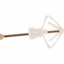 Полипропиленовый дюбель бабочка для пустотелых конструкций ЗУБР 4-301326