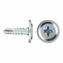 Саморезы клопы 13x4,2 мм с буром усиленные Hard-Fix (1000 шт.)