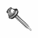 Используется для крепления металлочерепицы или другого похожего листового материала к обрешетке. Сверло на конце позволяет использовать саморез без предварительного сверления основания. Изготовлен из стали и оцинкован.