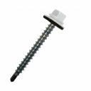 Кровельный оцинкованный саморез STARFIX 4,8x19 мм, RAL 9003, 250 шт. SMC2-43395-250
