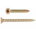 Шуруп универсальный 3,5х30 мм желтый цинк STARFIX 50 штук (SMZ1-20410-50)