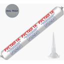 Герметик Рустил 1К 600 мл серый RAL 7040 и насадка к пистолету для герметика 61458148