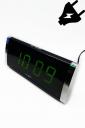 Электронные часы светящее сетевые (Зелёный) 00000035434 VST-730-2