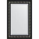 Зеркало EVOFORM с фацетом в багетной раме - черный ардеко 81 мм (55x85 см) BY 1135 изготовлено из высококачественного полотна AGC Mirox MNGE (New Generation) — экологически чистого зеркального полотна нового поколения. Зеркальное полотно состоит из стекла и нанесённого на одну из его поверхностей отражающего слоя: тонкого, равномерного металлического покрытия — амальгамы, защищённого лакокрасочным покрытием. В качестве отражающего слоя используется серебро. Серебряные зеркала - влагостойкие и не боятся коррозии, поэтому подходят для помещений с повышенной влажностью. Багет для зеркала изготавливается из вспененного полистирола. Рамы из такого материала легче и сравнительно дешевле деревянных рам, к тому же точно имитирует текстуру дерева. Багет не боится влажности и перепада температур, поэтому его можно смело использовать для зеркал в ванных комнатах, банях, саунах, беседках, неотапливаемых в зимний период помещениях.