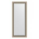 Зеркало в раме 63x153см Evoform BY 1182 состаренное серебро с плетением