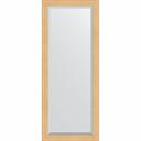 Зеркало EVOFORM с фацетом в багетной раме - сосна 62 мм (61x151 см) BY 1183 изготовлено из высококачественного полотна AGC Mirox MNGE (New Generation) — экологически чистого зеркального полотна нового поколения. Зеркальное полотно состоит из стекла и нанесённого на одну из его поверхностей отражающего слоя: тонкого, равномерного металлического покрытия — амальгамы, защищённого лакокрасочным покрытием. В качестве отражающего слоя используется серебро. Серебряные зеркала - влагостойкие и не боятся коррозии, поэтому подходят для помещений с повышенной влажностью. Багет для зеркала изготавливается из вспененного полистирола. Рамы из такого материала легче и сравнительно дешевле деревянных рам, к тому же точно имитирует текстуру дерева. Багет не боится влажности и перепада температур, поэтому его можно смело использовать для зеркал в ванных комнатах, банях, саунах, беседках, неотапливаемых в зимний период помещениях.