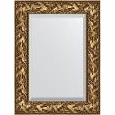 Зеркало EVOFORM с фацетом в багетной раме - византия золото 99 мм (59x79 см) BY 3389 изготовлено из высококачественного полотна AGC Mirox MNGE (New Generation) — экологически чистого зеркального полотна нового поколения. Зеркальное полотно состоит из стекла и нанесённого на одну из его поверхностей отражающего слоя: тонкого, равномерного металлического покрытия — амальгамы, защищённого лакокрасочным покрытием. В качестве отражающего слоя используется серебро. Серебряные зеркала - влагостойкие и не боятся коррозии, поэтому подходят для помещений с повышенной влажностью. Багет для зеркала изготавливается из вспененного полистирола. Рамы из такого материала легче и сравнительно дешевле деревянных рам, к тому же точно имитирует текстуру дерева. Багет не боится влажности и перепада температур, поэтому его можно смело использовать для зеркал в ванных комнатах, банях, саунах, беседках, неотапливаемых в зимний период помещениях.