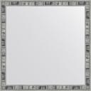 Зеркало Evoform Definite BY 7498 72х72 состаренное дерево, в багетной раме