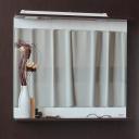 Зеркало Sanflor Толедо 85 светлое дерево с подсветкой