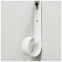 Кронштейн для кашпо, кованый, 17 см, металл, белый