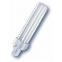 Лампа люминесцентная OSRAM Dulux D/E 830, G24q-2, T11, 18 Вт, 3000 К