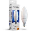 Лампочка светодиодная 2800K 880Lm E14x10W Voltega Simple 7064