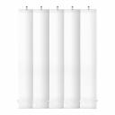 Ламели для вертикальных жалюзи 280 см Лайн белые (5 шт.)