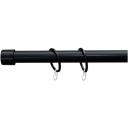 Карниз Orbis Трансформер заглушка, однорядный, 320 см, черный