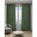 Штора канвас зеленая 200х280 см Decofest Софи (153.735)
