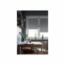 Рулонная штора Эскар Blackout LUX цвет графит 180x175 см 81745180175