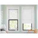 Рулонная штора Blackout с эффектом «день-ночь» Эскар Миниролло, 80х170 см, белый