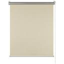 Рулонная штора Blackout ПраймДекор, светоотражающий "Плайн", кремовый, 140х170