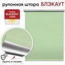 Рулонная штора Blackout Уют Сильвер, 40х175 см, фисташковый