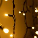 Светодиодная гирлянда ARD-EDGE-PRO-4000x600-BLACK-128LED-MILK-FLASH Warm/Warm (230V, 8W) (Ardecoled, IP65) 034129